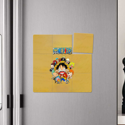Магнитный плакат 3Х3 Персонажи One Piece. Большой куш - фото 4