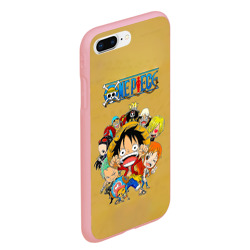 Чехол для iPhone 7Plus/8 Plus матовый Персонажи One Piece. Большой куш - фото 2