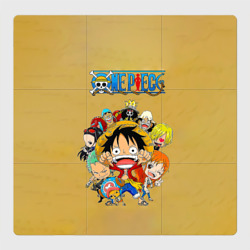 Магнитный плакат 3Х3 Персонажи One Piece. Большой куш
