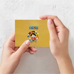 Поздравительная открытка Персонажи One Piece. Большой куш - фото 2