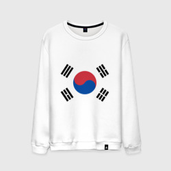 Мужской свитшот хлопок Корея Корейский флаг