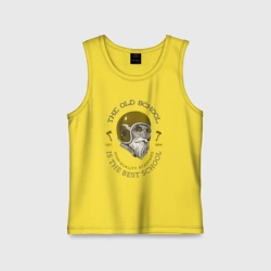 Детская майка хлопок Байкерская школа