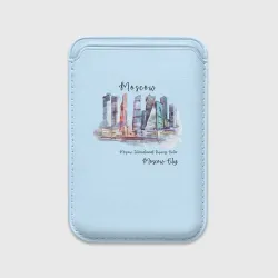 Картхолдер Magsafe магнитный Москва-Сити