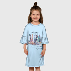 Детское платье 3D Москва-Сити - фото 2