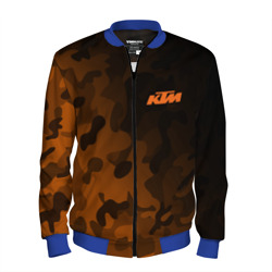 Мужской бомбер 3D KTM КТМ camo racing