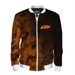 Мужской бомбер 3D KTM КТМ camo racing