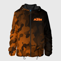 Мужская куртка 3D KTM КТМ camo racing