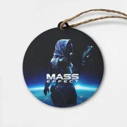 Деревянная игрушка круг Mass Effect Тали Зора