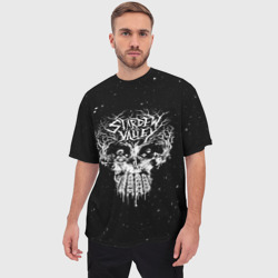 Мужская футболка oversize 3D Stardew Valley Skull - фото 2