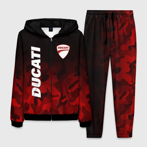 Мужской костюм 3D Ducati Дукати камуфляж