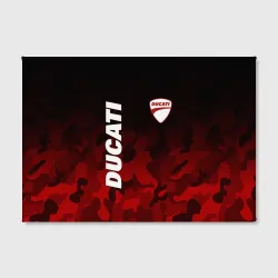 Холст прямоугольный Ducati Дукати камуфляж - фото 2