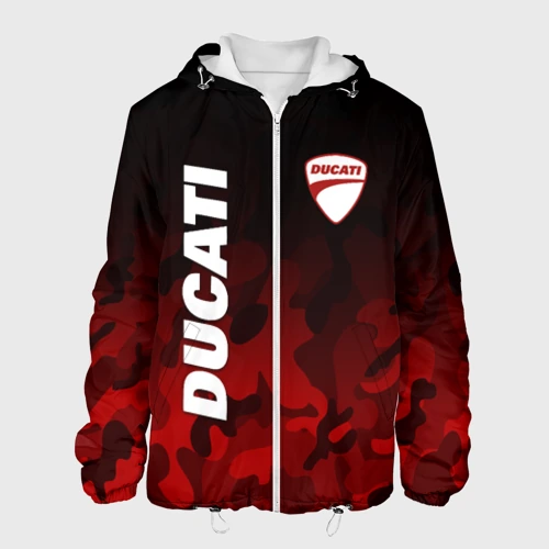Мужская куртка 3D Ducati Дукати камуфляж