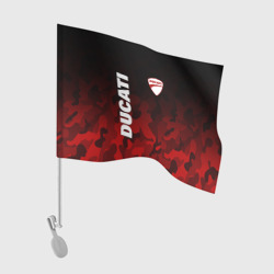 Флаг для автомобиля Ducati Дукати камуфляж