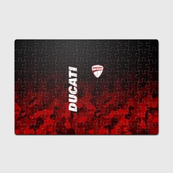 Головоломка Пазл магнитный 126 элементов Ducati Дукати камуфляж