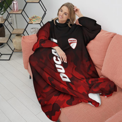 Плед с рукавами Ducati Дукати камуфляж - фото 2