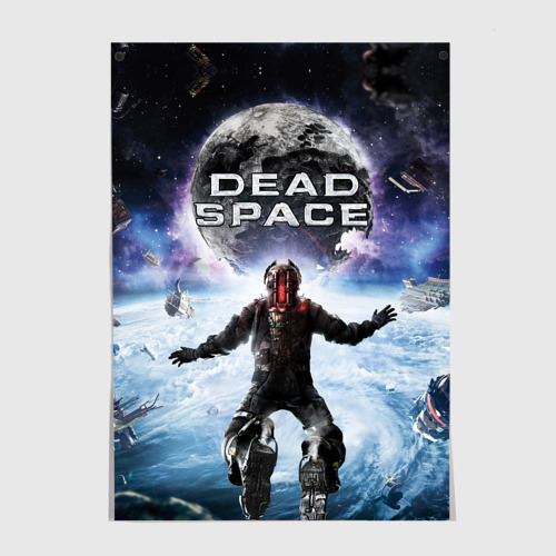 Постер с принтом Айзек в мертвом космосе, вид спереди №1