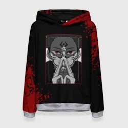 Женская толстовка 3D Магическая битва Sukuna