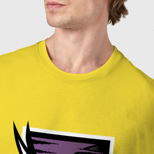 Мужская футболка хлопок RAINBOW SIX SIEGE ORYX, цвет желтый - фото 6