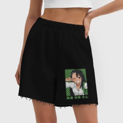 Женские шорты oversize футер хлопок Нагаторо Сан - фото 2