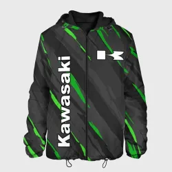 Мужская куртка 3D Kawasaki Кавасаки sport
