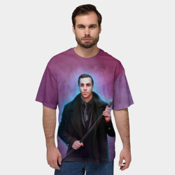 Мужская футболка oversize 3D Тилль - фото 2