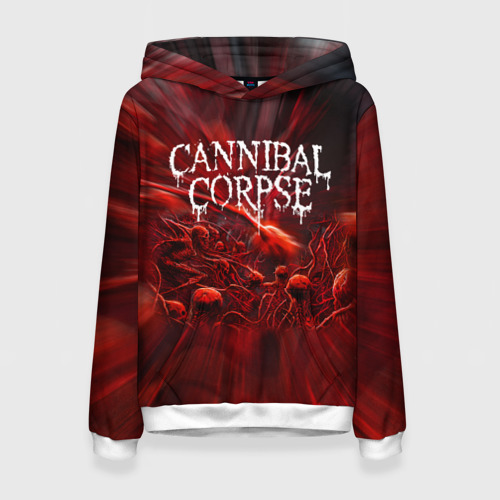 Женская толстовка 3D Blood Cannibal Corpse Труп Каннибала