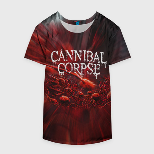 Накидка на куртку 3D Blood Cannibal Corpse Труп Каннибала, цвет 3D печать - фото 4