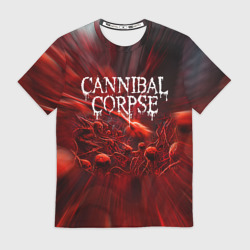 Мужская футболка 3D Blood Cannibal Corpse Труп Каннибала
