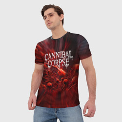 Мужская футболка 3D Blood Cannibal Corpse Труп Каннибала - фото 2