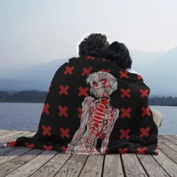 Плед 3D Ева 00 Аянами Рей в X Ray - фото 2