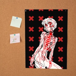 Постер Ева 00 Аянами Рей в X Ray - фото 2