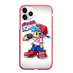 Чехол для iPhone 11 Pro Max матовый FNF Парень