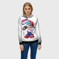 Женская толстовка 3D FNF Парень - фото 2