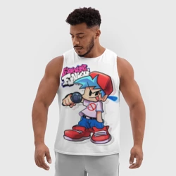 Мужская спортивная майка 3D FNF Парень - фото 2