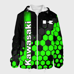 Мужская куртка 3D Kawasaki Кавасаки