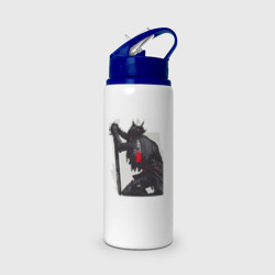 Бутылка для воды с трубочкой Bloodborne