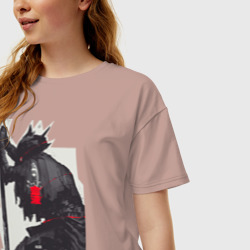 Женская футболка хлопок Oversize Bloodborne - фото 2