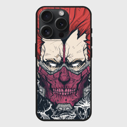 Чехол силиконовый для Apple iPhone 15 Pro матовый En
