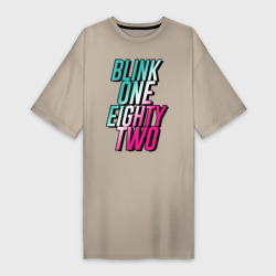 Платье-футболка хлопок Blink 182