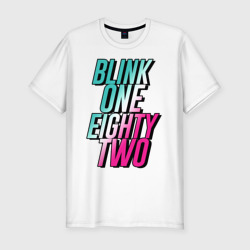 Мужская футболка хлопок Slim Blink 182