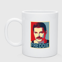 Кружка керамическая Freddie art