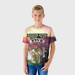 Детская футболка 3D GTA v team forever and ever - фото 2