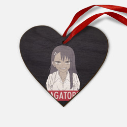 Деревянная игрушка Сердце Miss Nagatoro
