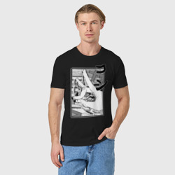 Мужская футболка хлопок Chainsaw man: Kon - фото 2