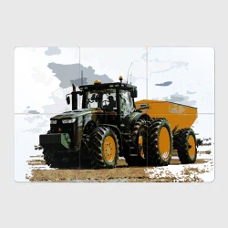 Магнитный плакат 3Х2 Трактор - я Джон Дир!