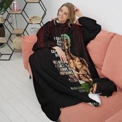 Плед с рукавами Зоро окровавленный One Piece - фото 2