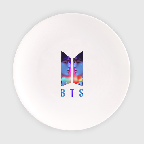 Тарелка logo BTS