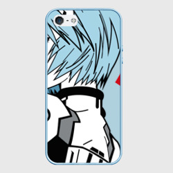 Чехол для iPhone 5/5S матовый Рей Аянами EVA-00