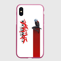 Чехол для iPhone XS Max матовый Evangelion пилот EVA