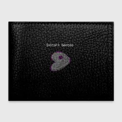 Обложка для студенческого билета Install Gentoo